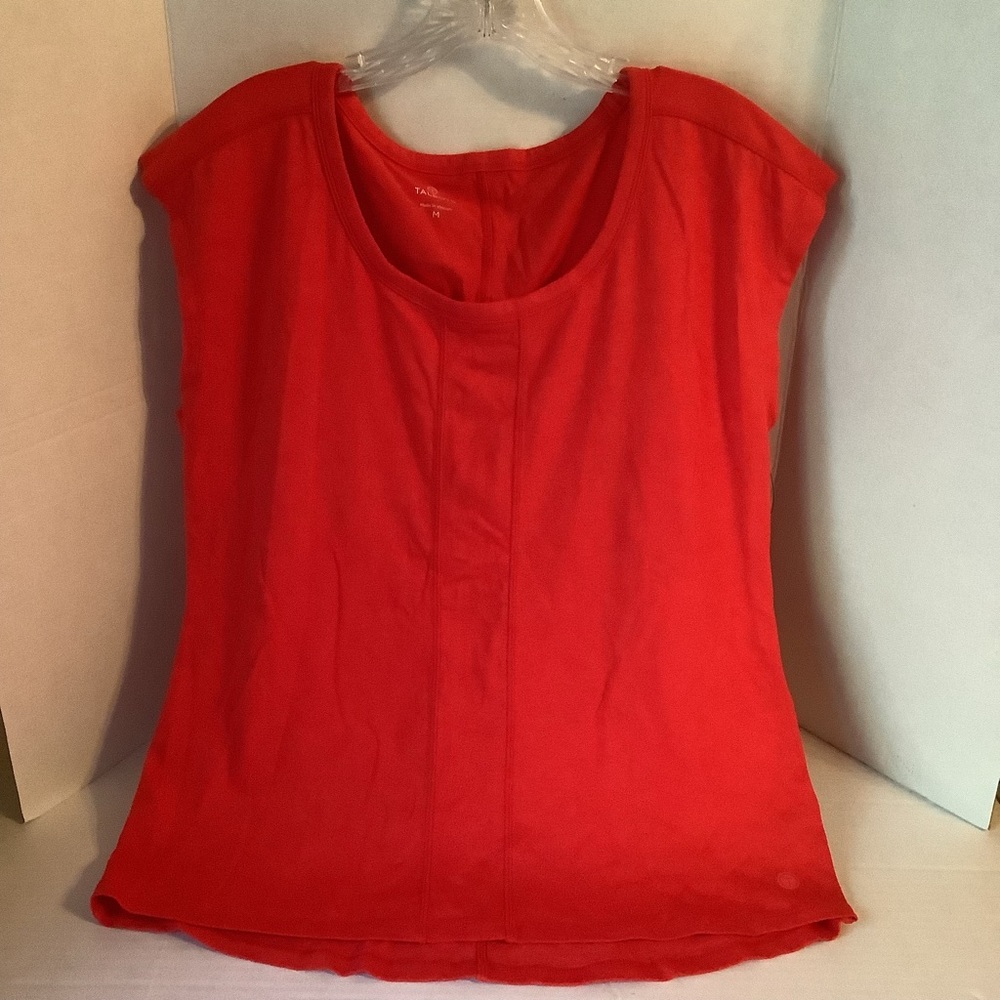 Talbots Sleeveless Blouse Red Size Medium New